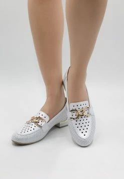 Usha Mocassins - Weiss