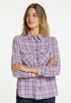 USHA FENIA - Chemisier - Rosa Mehrfarbig