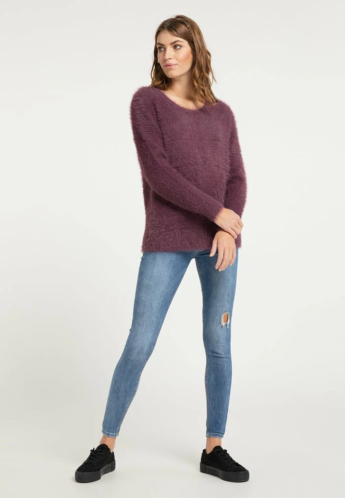 Usha Pullover - Bordeaux 2 Usha Pullover - Bordeaux – Image 2