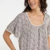 Usha Blouse - Wollweiss Mehrfarbig -Usha Elegant Magasin 3dbcb364e2d54153bb34c0c761004983