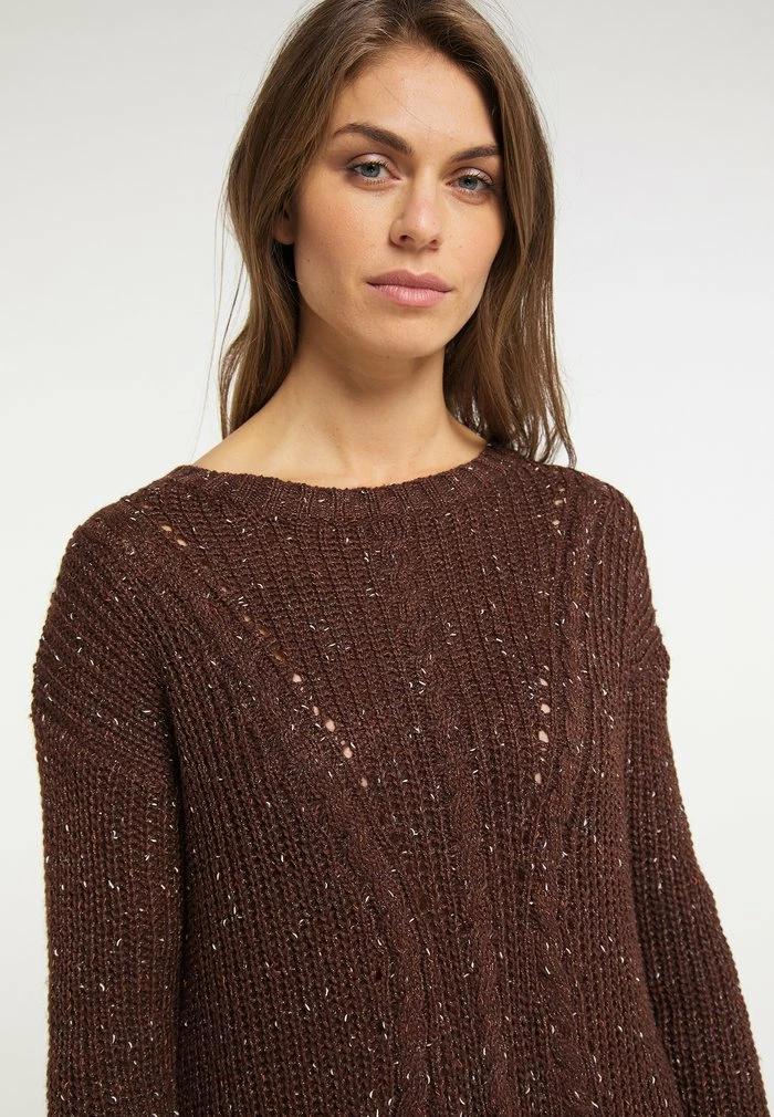 Usha Pullover - Dunkelbraun 4 Usha Pullover - Dunkelbraun – Image 4