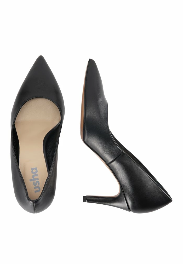 Usha Escarpins à Talons Hauts - Schwarz 3 Usha Escarpins à Talons Hauts - Schwarz – Image 3