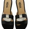 Usha Mules - Schwarz Mehrfarbig -Usha Elegant Magasin 4059b71beef54680953918f2a4219c5c