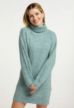 USHA SIVENE - Robe Pull - Grün Melange