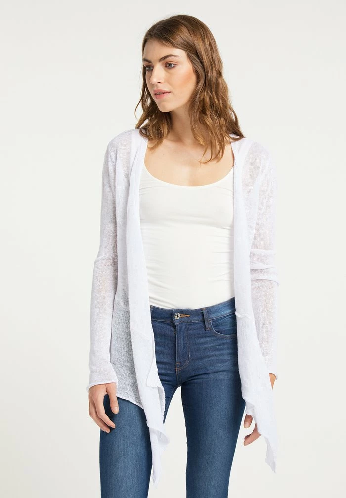 Usha Gilet - Wollweiss 1 Usha Gilet - Wollweiss