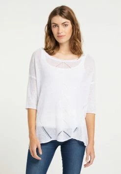 Usha Pullover - Wollweiss