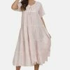 Usha MAXIKLEID - Robe De Jour - Light Pink -Usha Elegant Magasin 4622a0ac236c43a5849c15766aa94946