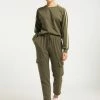 Usha Pantalon Cargo - Oliv -Usha Elegant Magasin 468f09154b8e411abd86b7813b50974a