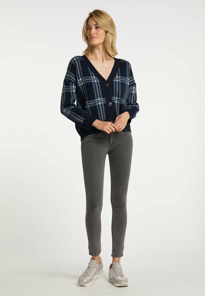 USHA FENIA - Gilet - Marine Mehrfarbig 2 USHA FENIA - Gilet - Marine Mehrfarbig – Image 2