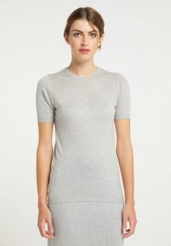 Usha T-shirt Basique - Grau Melange