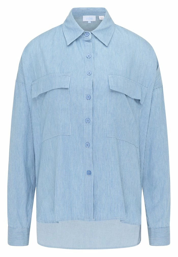 Usha Chemisier - Hellblau 5 Usha Chemisier - Hellblau – Image 5