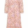 Usha Robe De Jour - Rosa Mehrfarbig -Usha Elegant Magasin 4e45c493555d439eb815b61e1c4a8cab