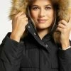 Usha Veste D'hiver - Schwarz -Usha Elegant Magasin 4f6524e4f5ab4cce8ebaee26c6b41203