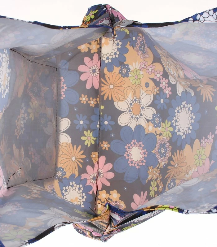 Usha Cabas - Blue/orange/black 3 Usha Cabas - Blue/orange/black – Image 3