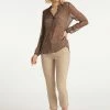 Usha Blouse - Braun -Usha Elegant Magasin 54493781a23f455aa7fe6f10cf0c46b4