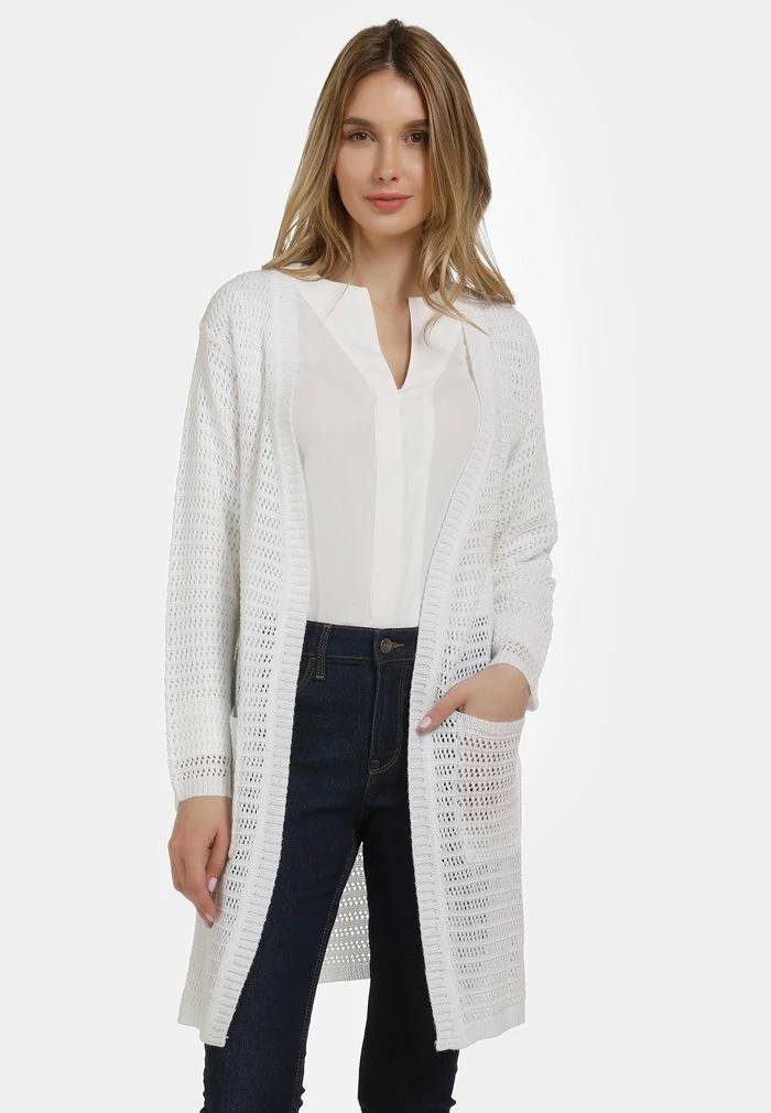 Usha Gilet - White 1 Usha Gilet - White