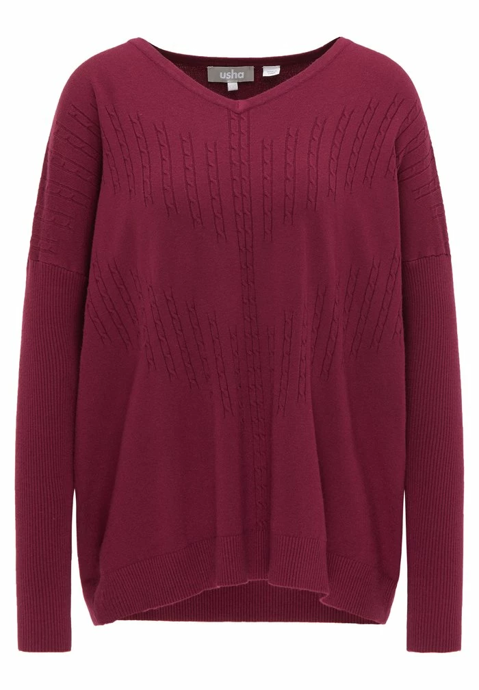 Usha Pullover - Bordeaux 5 Usha Pullover - Bordeaux – Image 5