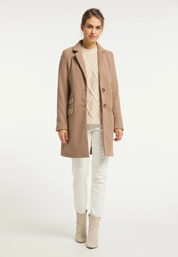 Usha Manteau Classique - Camel 2 Usha Manteau Classique - Camel – Image 2