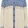 USHA FENIA - Gilet - Blau Mehrfarbig -Usha Elegant Magasin 5802100595b74315b25ac343afaf0739