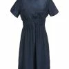 Usha KLEID - Robe De Jour - Marine -Usha Elegant Magasin 59fd8141fbb04b42b0c50d524cdf1201