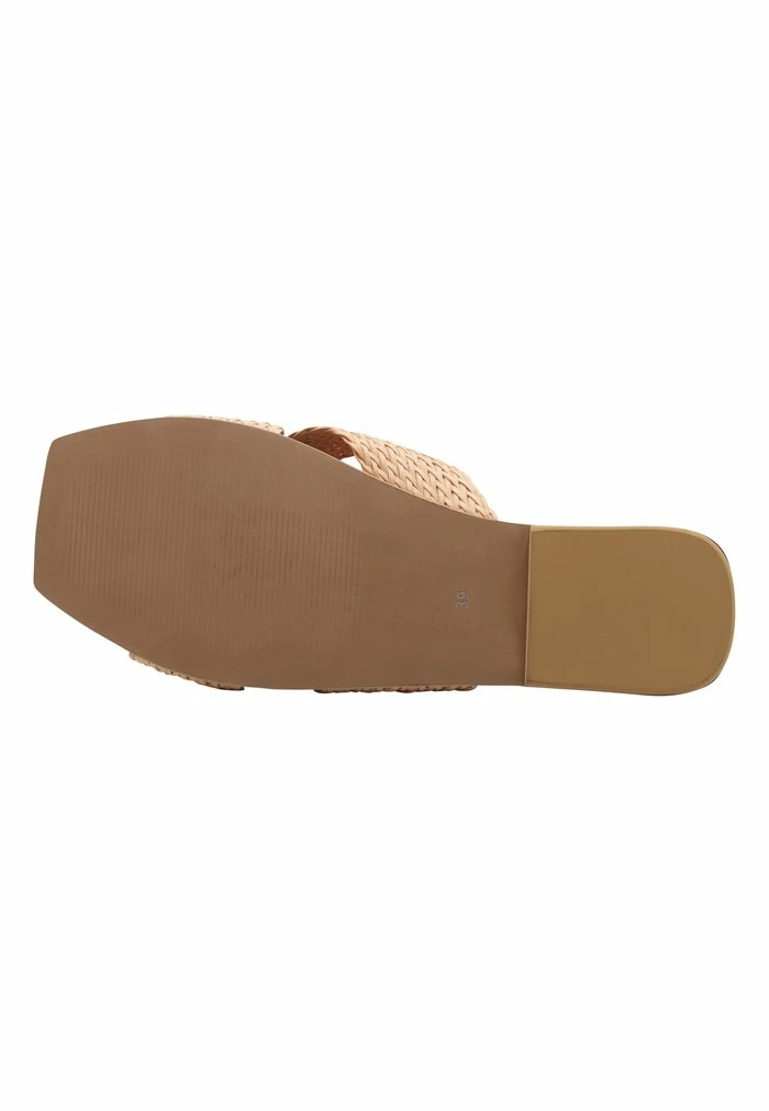 Usha Mules - Beige, Light Brown 5 Usha Mules - Beige, Light Brown – Image 5