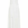 Usha Robe Longue - Weiss -Usha Elegant Magasin 5b078d58b158444bb332ead719097c71