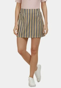 Usha Jupe Trapèze - Multicolor Gestreift