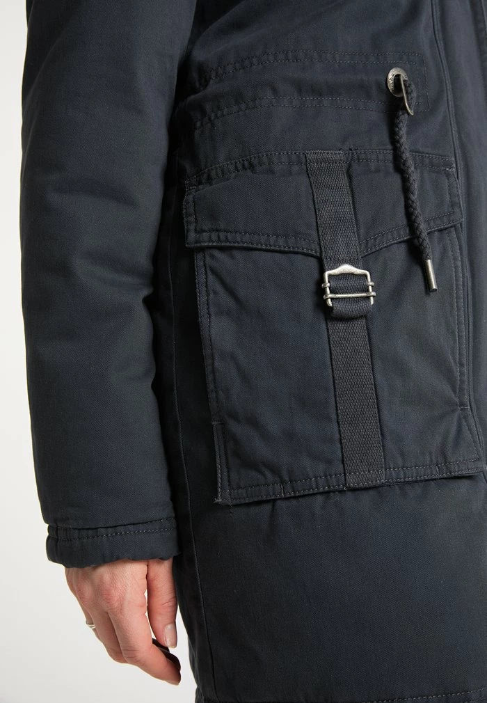 USHA CHABBY - Veste D'hiver - Graphit Marine 4 USHA CHABBY - Veste D'hiver - Graphit Marine – Image 4