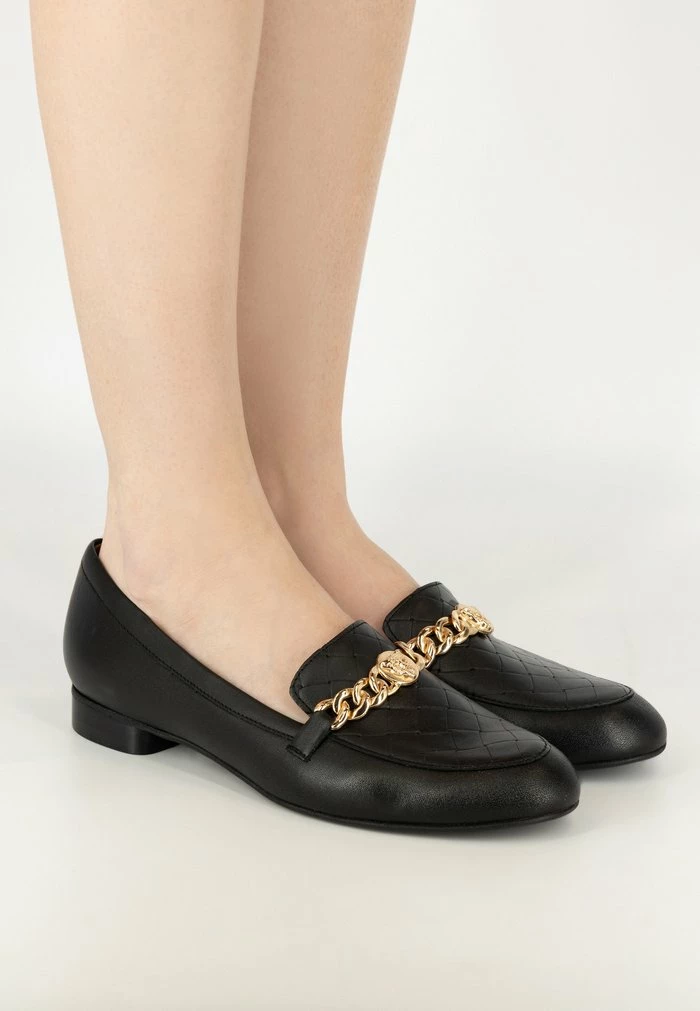 Usha Mocassins - Schwarz 1 Usha Mocassins - Schwarz