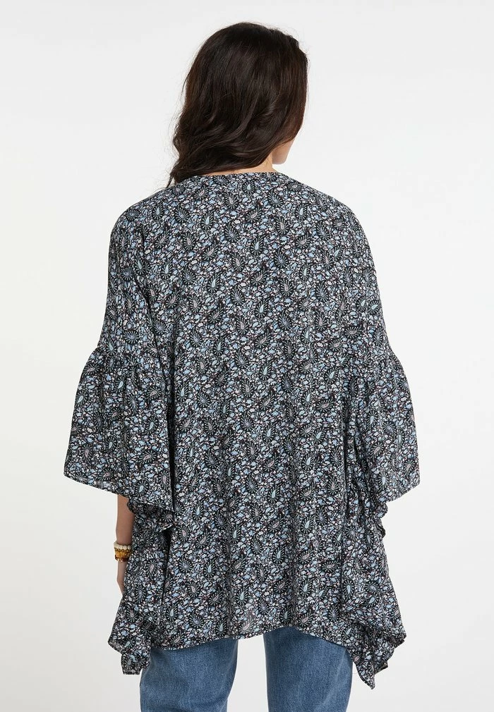 Usha Veste Légère - Schwarz Mehrfarbig 3 Usha Veste Légère - Schwarz Mehrfarbig – Image 3