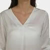 Usha Blouse - Weiss -Usha Elegant Magasin 6251a67bc5ea4641a8d62bd11d4063ca