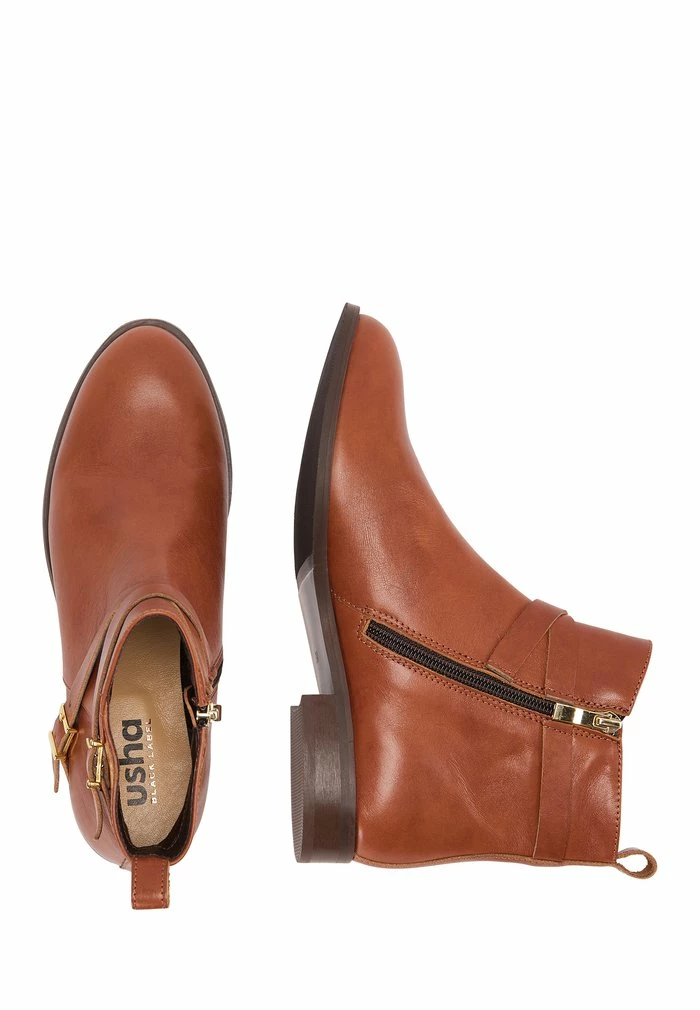 Usha Santiags - Cognac 3 Usha Santiags - Cognac – Image 3