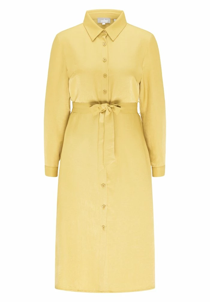 USHA QISHA - Robe Chemise - Gelb 5 USHA QISHA - Robe Chemise - Gelb – Image 5