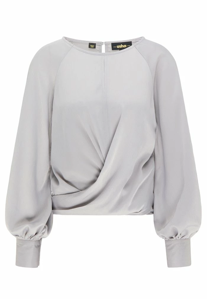Usha Blouse - Grau 5 Usha Blouse - Grau – Image 5