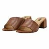 Usha Mules à Talons - Cognac -Usha Elegant Magasin 6417faa68966414f915da2c25826bfd4