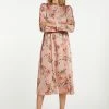 USHA QISHA - Robe De Jour - Rosa Mehrfarbig -Usha Elegant Magasin 6566277d54634cfe9104477383a68ecb