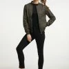 Usha Blouson Bomber - Dunkeloliv -Usha Elegant Magasin 65c0062c4f854cb0a6dcf53a0834798d