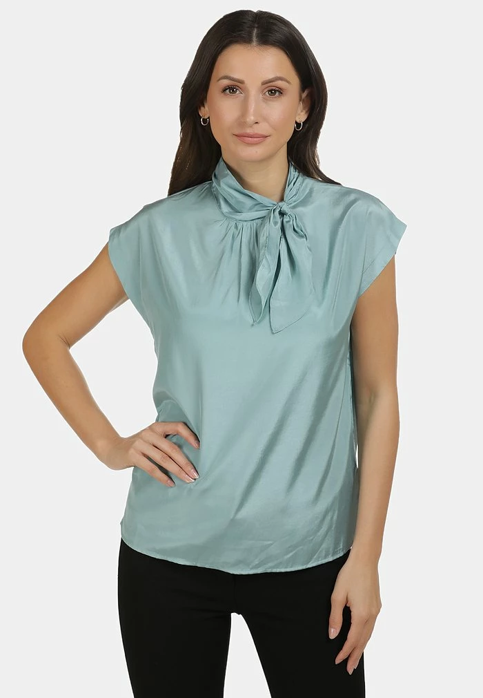 Usha BLUSE - Blouse - Türkis 1 Usha BLUSE - Blouse - Türkis