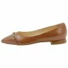 Usha Ballerines - Cognac -Usha Elegant Magasin 6725d6a8b30c435b8416bf186214f167