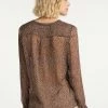 Usha Blouse - Braun -Usha Elegant Magasin 677f393ea2dc4dbaafe67cbf9af1aafd