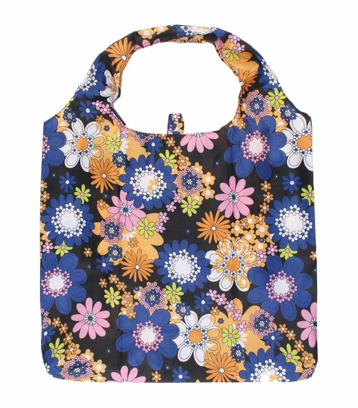 Usha Cabas - Blue/orange/black 2 Usha Cabas - Blue/orange/black – Image 2