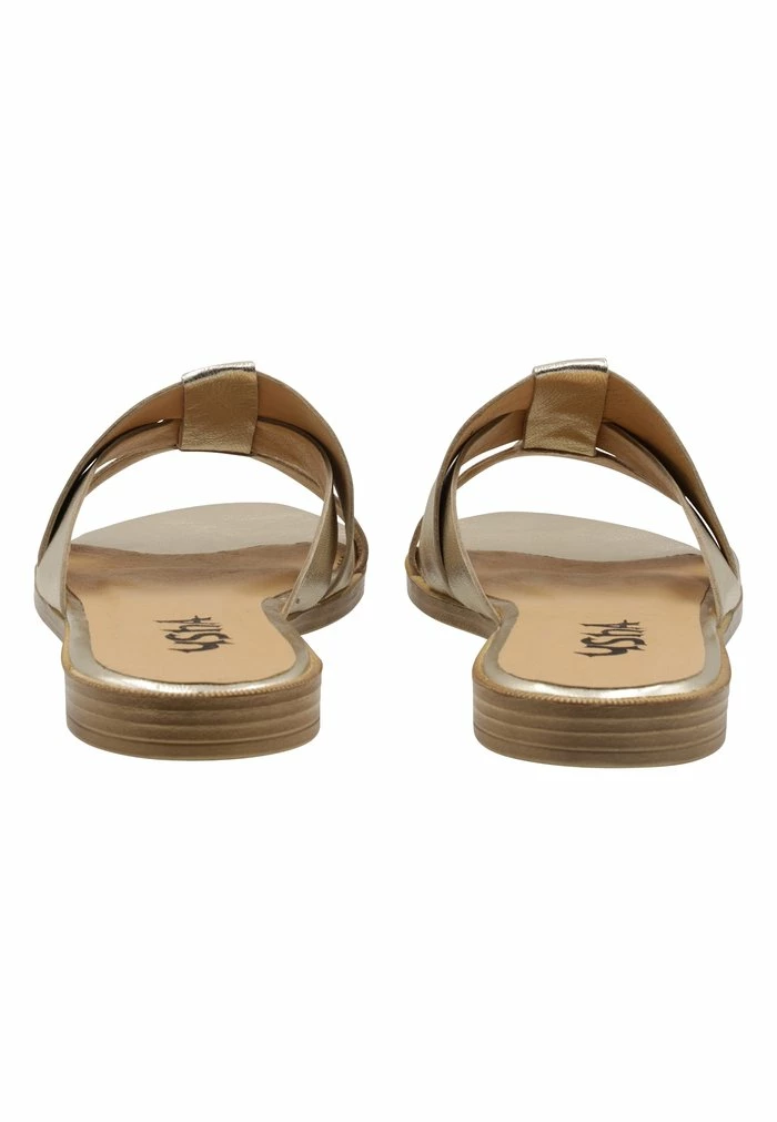 Usha Mules - Gold 4 Usha Mules - Gold – Image 4