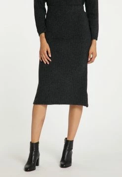 USHA LYNNEA - Jupe Crayon - Anthrazit