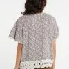 Usha Blouse - Wollweiss Mehrfarbig -Usha Elegant Magasin 6aa5e7ee246b4fb6a27777041a72cecf