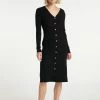 USHA FENIA - Robe Pull - Schwarz -Usha Elegant Magasin 6f9307da25fe47ea9350ec104c49c415