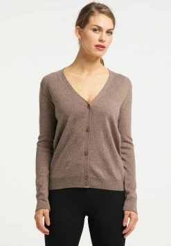 Usha Gilet - Hellbraun Melange