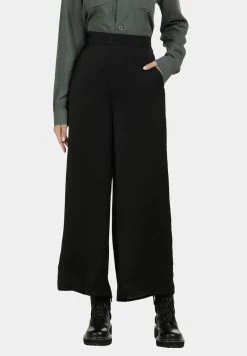 Usha SOMMERHOSE - Pantalon Classique - Schwarz
