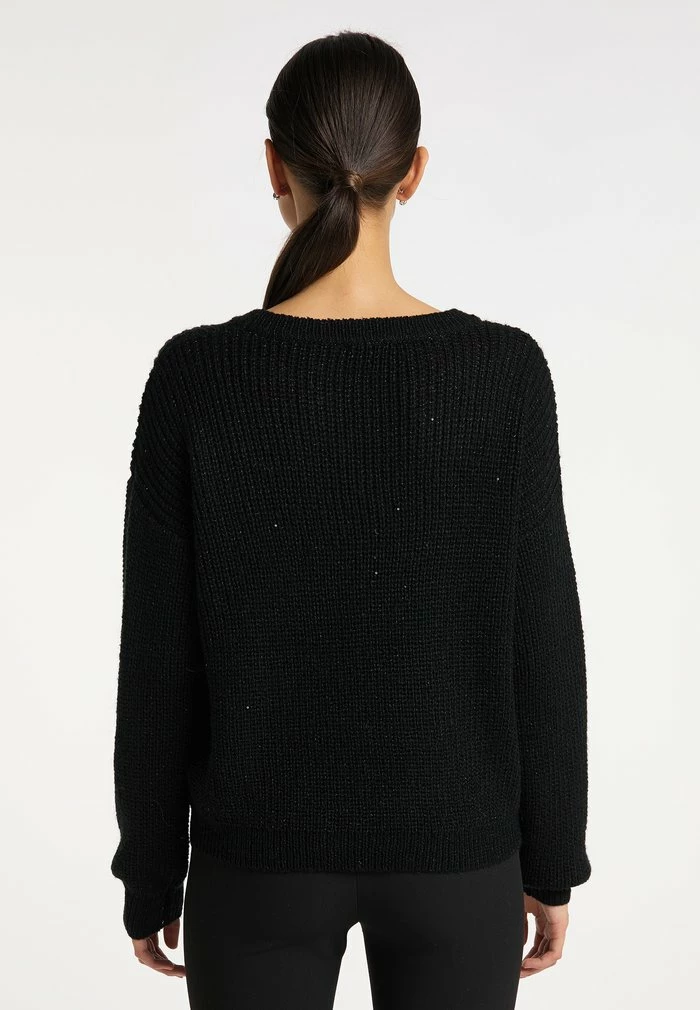 USHA NOWLES - Robe Pull - Schwarz 3 USHA NOWLES - Robe Pull - Schwarz – Image 3