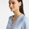 Usha Blouse - Hellblau -Usha Elegant Magasin 71ff434de6a542258968419179136c03