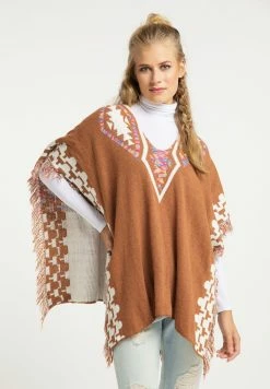 Usha Cape - Braun Beige